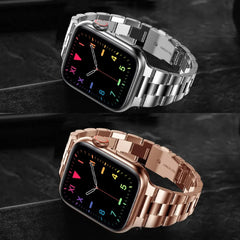 Stainless Steel Metal Apple Watch Bands - 7 color options 38mm - 49mm -