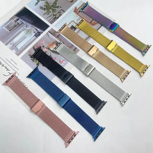 Load image into Gallery viewer, Stainless Steel Metal Apple Watch Bands - 9 color options 38mm - 45mm Axios Bands