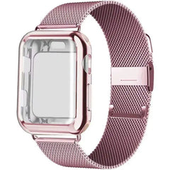 Stainless Steel Metal Apple Watch Bands - 9 color options 38mm - 49mm -