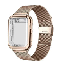 Load image into Gallery viewer, Stainless Steel Metal Apple Watch Bands - 9 color options 38mm - 45mm Axios Bands
