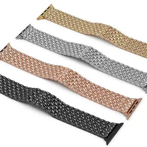 Stainless Steel Metal Apple Watch Bands + CASE - 12 color options 38mm - 45mm Axios Bands