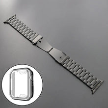 Load image into Gallery viewer, Stainless Steel Metal Apple Watch Bands + CASE - 15 color options 38mm - 45mm Axios Bands