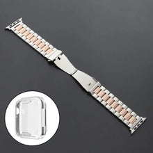 Load image into Gallery viewer, Stainless Steel Metal Apple Watch Bands + CASE - 15 color options 38mm - 45mm Axios Bands