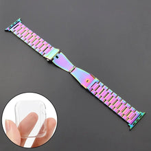 Load image into Gallery viewer, Stainless Steel Metal Apple Watch Bands + CASE - 15 color options 38mm - 45mm Axios Bands