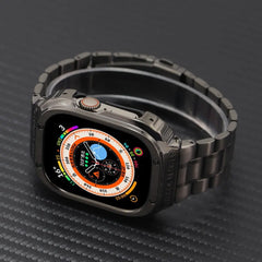 Stainless Steel Metal Apple Watch Bands + CASE - 9 color options 40mm - 49mm -