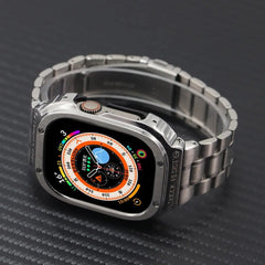 Stainless Steel Metal Apple Watch Bands + CASE - 9 color options 40mm - 49mm -