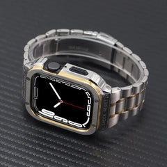 Stainless Steel Metal Apple Watch Bands + CASE - 9 color options 40mm - 49mm -