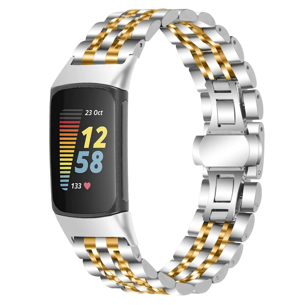 Stainless Steel Metal Band For Charge 3 & 4 - 7 color options Axios Bands