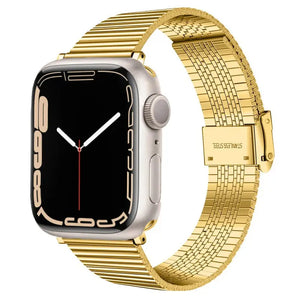 Stainless Steel Metal Bracelet Strap for Apple Watch Band - 14 Shades Axios Bands