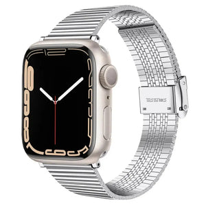 Stainless Steel Metal Bracelet Strap for Apple Watch Band - 14 Shades Axios Bands
