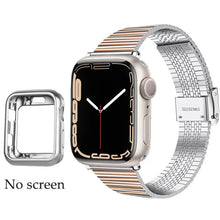 Load image into Gallery viewer, Stainless Steel Metal Bracelet Strap for Apple Watch Band - 14 Shades Axios Bands
