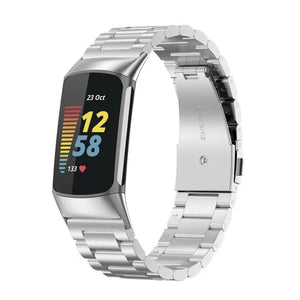 Stainless Steel Metal Fitbit Band For Charge 5 - 4 color options Axios Bands