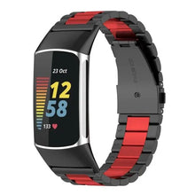 Load image into Gallery viewer, Stainless Steel Metal Fitbit Band For Charge 5 - 8 color options Axios Bands
