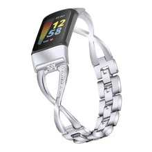Load image into Gallery viewer, Stainless Steel Metal Fitbit Band For Charge 5 - five color options Axios Bands