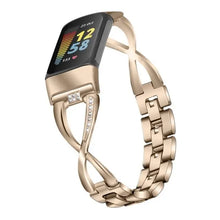 Load image into Gallery viewer, Stainless Steel Metal Fitbit Band For Charge 5 - five color options Axios Bands