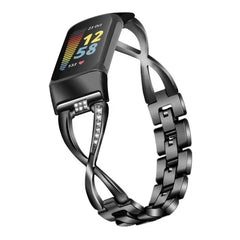 Stainless Steel Metal Fitbit Band For Charge 5 & 6 - 5 color options - 