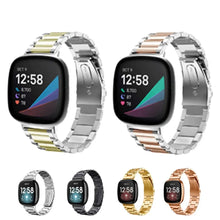 Load image into Gallery viewer, Stainless Steel Metal Fitbit Band For Versa 3 / 4 - Sense 1 / 2  (7 color options) Axios Bands
