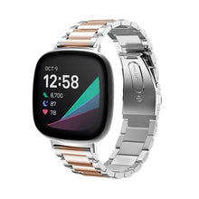 Load image into Gallery viewer, Stainless Steel Metal Fitbit Band For Versa 3 / 4 - Sense 1 / 2  (7 color options) Axios Bands
