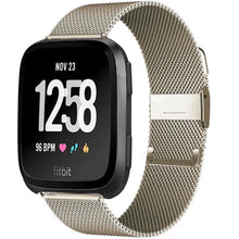 Load image into Gallery viewer, Stainless Steel Metal Fitbit Band For Versa, Versa 2, Versa Lite - 7 color options Axios Bands