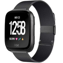 Load image into Gallery viewer, Stainless Steel Metal Fitbit Band For Versa, Versa 2, Versa Lite - 7 color options Axios Bands