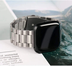 Stainless Steel Metal Fitbit Band For Versa, Versa 2, Versa Lite - 9 color options -