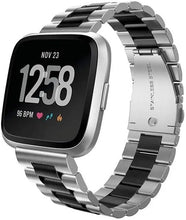 Load image into Gallery viewer, Stainless Steel Metal Fitbit Band For Versa, Versa 2, Versa Lite - 9 color options Axios Bands

