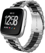 Load image into Gallery viewer, Stainless Steel Metal Fitbit Band For Versa, Versa 2, Versa Lite - 9 color options Axios Bands