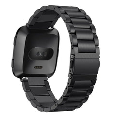 Stainless Steel Metal Fitbit Band For Versa, Versa 2, Versa Lite - 9 color options -