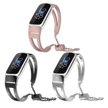 Load image into Gallery viewer, Stainless Steel Metal Fitbit Luxe Band - 3 color options Axios Bands
