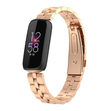 Load image into Gallery viewer, Stainless Steel Metal Fitbit Luxe Band - 4 color options Axios Bands
