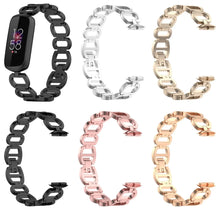 Load image into Gallery viewer, Stainless Steel Metal Fitbit Luxe Band - 5 color options Axios Bands
