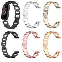 Stainless Steel Metal Fitbit Luxe Band - 5 color options - 