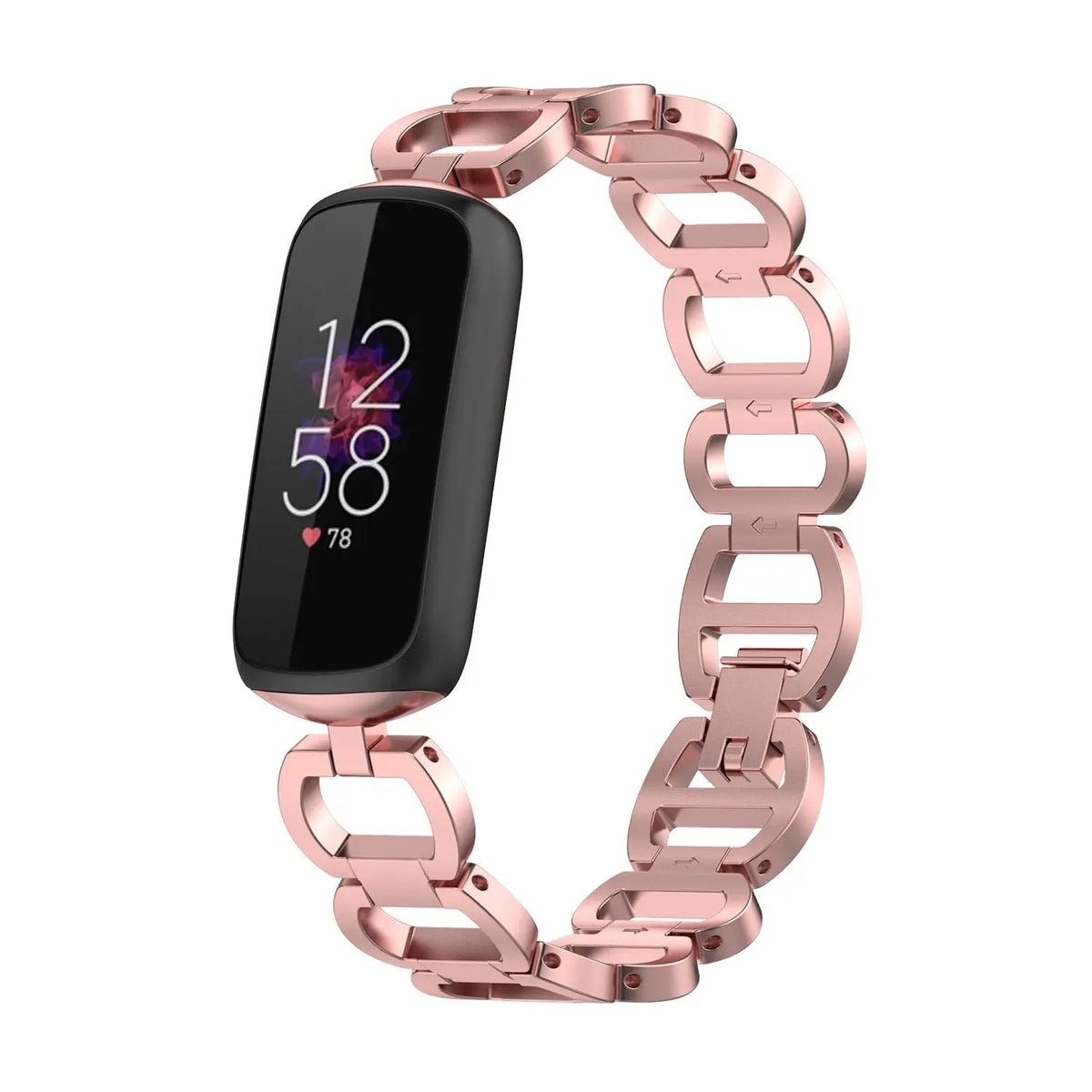 Stainless Steel Metal Fitbit Luxe Band - 5 color options - Axios Bands