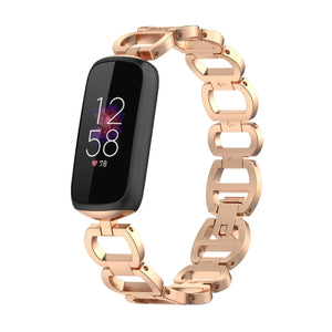 Stainless Steel Metal Fitbit Luxe Band - 5 color options Axios Bands