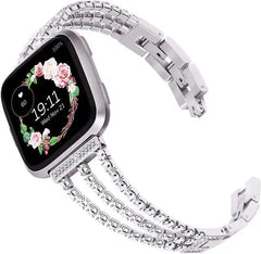 Stainless Steel Metal For Fitbit For Versa, Versa 2, Versa Lite - 3 color options - 