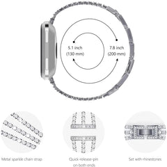 Stainless Steel Metal For Fitbit For Versa, Versa 2, Versa Lite - 3 color options - 