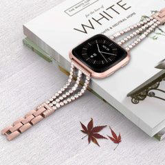 Stainless Steel Metal For Fitbit For Versa, Versa 2, Versa Lite - 3 color options - 