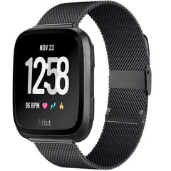 Stainless Steel Metal For Fitbit For Versa, Versa 2, Versa Lite - 7 color options - 