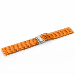 Transparent Resin Fitbit Band For Versa 3 / 4 - Sense 1 / 2 - 10 color options -