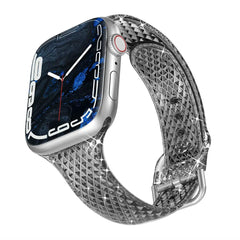 Transparent Silicone Apple Watch Bands - 5 color options 38mm - 49mm -