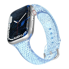 Transparent Silicone Apple Watch Bands - 5 color options 38mm - 49mm -