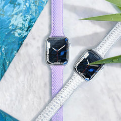 Transparent Silicone Apple Watch Bands - 5 color options 38mm - 49mm -