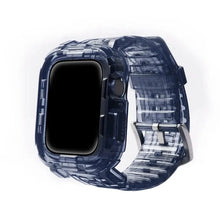 Load image into Gallery viewer, Transparent Silicone Case + Strap for Apple Watch Band - 26 Colors Axios Bands
