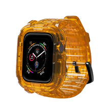 Load image into Gallery viewer, Transparent Silicone Case + Strap for Apple Watch Band - 26 Colors Axios Bands
