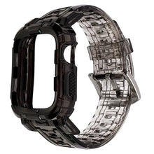 Load image into Gallery viewer, Transparent Silicone Case + Strap for Apple Watch Band - 26 Colors Axios Bands
