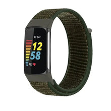 Load image into Gallery viewer, Velcro Fitbit Band For Charge 5 - 11 color options Axios Bands
