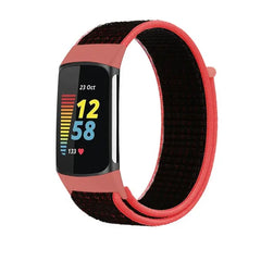 Velcro Fitbit Band For Charge 5 & 6 - 11 color options -