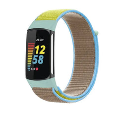 Velcro Fitbit Band For Charge 5 & 6 - 11 color options -