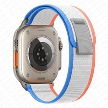 Load image into Gallery viewer, Velcro Nylon Fabric Apple Watch Bands - 23 color options 38mm - 49mm Axios Bands
