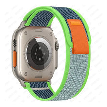 Load image into Gallery viewer, Velcro Nylon Fabric Apple Watch Bands - 23 color options 38mm - 49mm Axios Bands
